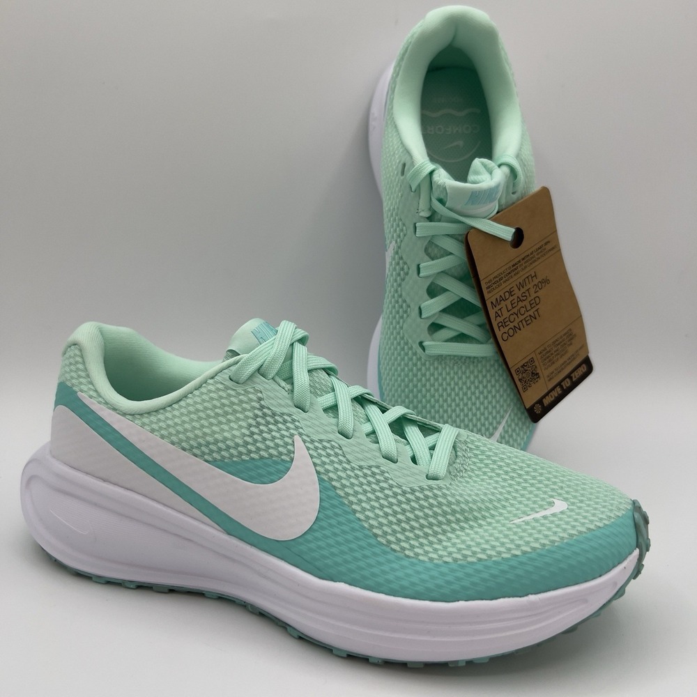 Nike Revolution 8 Women's Running Shoes Size 6 Mint Foam Turquoise HJ8485-300‎